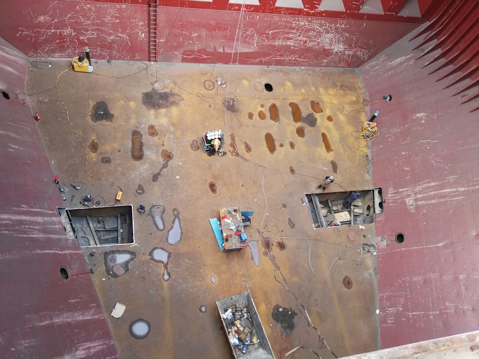 Parcheado de Fondo Buque de carga seca Norsur